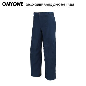 ONYONE（オンヨネ）DEMO OUTER PANTS（デモ アウター パンツ）ONP96051 / 688：NAVY【2023-24/スキーパンツ】