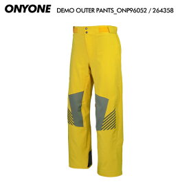 ONYONE（オンヨネ）DEMO OUTER PANTS（デモ アウター パンツ）ONP96052 / 264358：D.YELLOW/V.KHAKI【2023-24/スキーパンツ】
