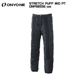 2025-26 ONYONE（オンヨネ）STRETCH PUFF MID PT（ストレッチ パフ ミッドパンツ）/ ONP98556-009/ブラック-【ミドルパンツ/数量限定】
