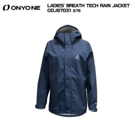 ONYONE（オンヨネ）LADIES' BREATH TECH RAIN JACKET（レディースブレステック レインジャケット）ODJ87031 -ネイビー/679-【レインジャケット】【レディース】