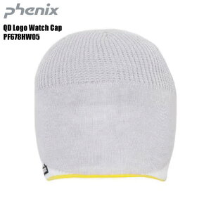 PHENIX�i�t�F�j�b�N�X�jQD Logo Watch Cap �iQD���S ���b�`�L���b�v�j PF678HW05-GR(�O���C)- �y�X�L�[/�X�m�[/�{�E�V�z