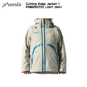2025-26 PHENIX�i�t�F�j�b�N�X�jCutting Edge Jacket 1�i�J�b�e�B���O�G�b�W�W���P�b�g1�j/ PSM25OT01-LIGHT GRAY�FLG/TQ-�y�X�L�[�W���P�b�g�z�y���ʌ���z