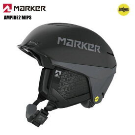 MARKER（マーカー）AMPIRE2 MIPS（アンパイヤ2 ミップス）143203 -ブラックxグレー-【スノーヘルメット】