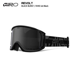 2025-26 GIRO（ジロ）REVOLT AsianFit（リボルト アジアンフィット）-BLACK STACKED / VIVID Ember-7172013【スキー/スノーボードゴーグル】【受注生産/数量限定】