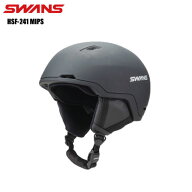 SWANS（スワンズ）HSF-241 MIPS（エイチエフエス241ミプス）/ -マットブラック(MT/BK)-【スノーヘルメッ…