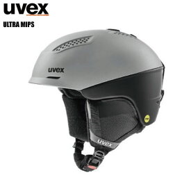 UVEX（ウベックス）【スキーヘルメット/数量限定】 ULTRA MIPS（ウルトラ ミップス）566305 -ライノー/ブラックマット-【スノーヘルメット】