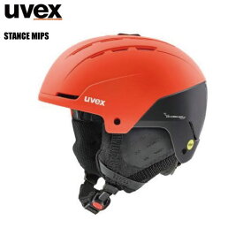 UVEX（ウベックス）STANCE MIPS（スタンス ミップス）566319-フィアースレッド/ブラックマット-【スキーヘルメット】