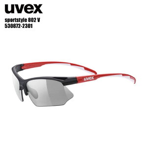 UVEX�i�E�x�b�N�X�j�y�X�|�[�c�T���O���X/����i�z SPORT STYLE-V�i�X�|�[�c�X�^�C�� V�j530872-2301�F-�u���b�N���b�h- �y�T���O���X/�A�C�E�F�A�z
