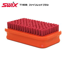 SWIX（スウィックス）T0190B ファイン レッドブラシ（リキッド用）【チューンナップ用品/ブラシ】