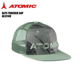 22-23 ATOMIC（アトミック）【スポーツキャップ/限定品】 ALPS TRUCKER CAP（アルプストラッカーキャップ） AL51148【メッシュキャップ】