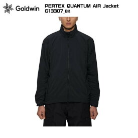 GOLDWIN（ゴールドウィン）PERTEX QUANTUM AIR Jacket（パーテックスエアージャケット）/ G13307-BK/ブラック-【ミドルジャケット/数量限定】