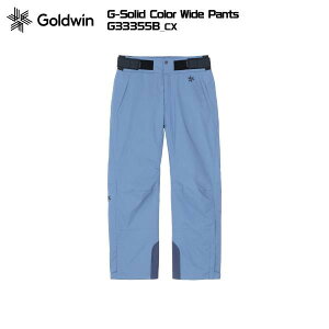 2024-25 GOLDWINiS[hEBjG-Solid Color Wide Pantsi\bhJ[pcjG33355B -CX/Rlbgu[-yXL[pc/ʌz