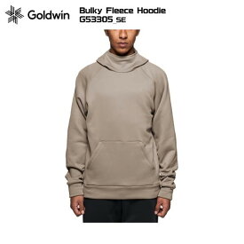 GOLDWIN（ゴールドウィン）Bulky Fleece Hoodie（バルキーフリースフーディ）/ G53305-SE/スレートベージュ-【ミドルジャケット/数量限定】