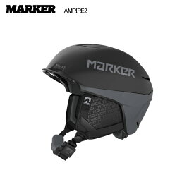 2025-26/MARKER（マーカー）AMPIRE2（アンパイヤ2）/ 14320401 -ブラックxグレー-【スノーヘルメット】