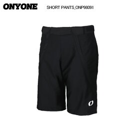 2025-26 ONYONE（オンヨネ）SHORT PANTS（ショートパンツ）ONP96091-009：BLACK【レーシングハーフパンツ】