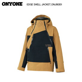 2025-26 ONYONE（オンヨネ）EDGE SHELL OUTER JACKET（エッジシェル アウタージャケット）/ ONJ98301-177：MOCHA【スキージャケット】