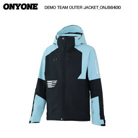 2025-26 ONYONE（オンヨネ）DEMO TEAM OUTER JACKET（デモチーム アウター ジャケット）/ ONJ98400-009691：BLACKxG.BLUE【スキージャケット】