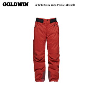 GOLDWINiS[hEBjG-Solid Color Wide Pantsi\bhJ[pcjG33355B -CD/N]bh-yXL[pc/ʌz