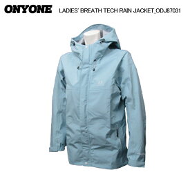 ONYONE（オンヨネ）LADIES' BREATH TECH RAIN JACKET（レディスブレステック レインジャケット）ODJ87031 -ダスティーブルー/662-【レインジャケット】【レディス】
