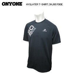 ONYONE（オンヨネ）HYGLATER T-SHIRT（ハイグレーター Tシャツ）OKJ95700E / 009：BLACK【アウトドアTシャツ】