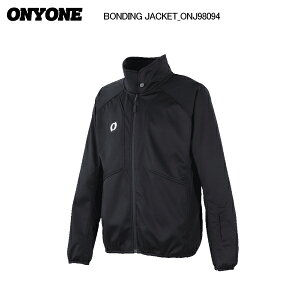 2025-26 ONYONE(オンヨネ)BONDING JACKET(ボンディング ジャケット)ONJ98094-009:BLACK【ミドルジャケット】