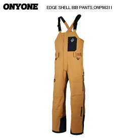 2025-26 ONYONE（オンヨネ）EDGE SHELL BIB PANTS（エッジシェル ビブパンツ）/ ONP98311-177：MOCHA【スキーパンツ】