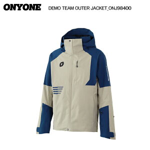 2025-26 ONYONE(オンヨネ)DEMO TEAM OUTER JACKET(デモチーム アウター ジャケット)/ ONJ98400-186688:V.SANDxNAVY【スキージャケット】