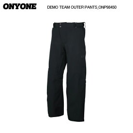 2025-26 ONYONE（オンヨネ）DEMO TEAM OUTER PANTS（デモチーム アウターパンツ）/ ONP98450-009：BLACK【スキーパンツ】