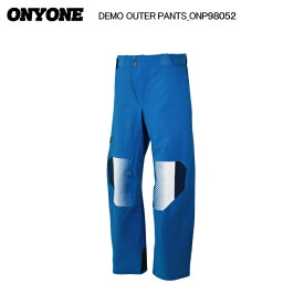 ONYONE（オンヨネ）DEMO OUTER PANTS（デモ アウターパンツ）ONP98052 / 713100：BLUExWHITE【2025-26/スキーパンツ】