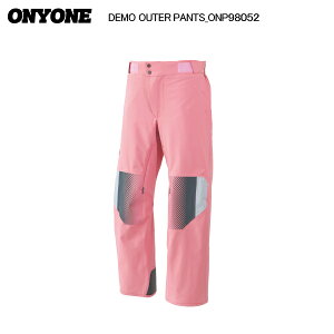ONYONEiIljDEMO OUTER PANTSif AE^[pcjONP98052 / 040008FD.PINKxCHARCOALy2025-26/XL[pcz