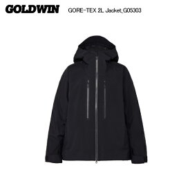 2025-26 GOLDWIN（ゴールドウィン）GORE-TEX 2L Jacket（ゴアテックス 2レイヤージャケット）/ G05303-BK/ブラック【スキージャケット/数量限定】