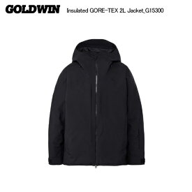 2025-26 GOLDWIN（ゴールドウィン）Insulated GORE-TEX 2L Jacket（中綿入 ゴアテックス 2レイヤージャケット）/ G15300-BK/ブラック【スキージャケット/数量限定】