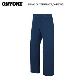 ONYONE（オンヨネ）DEMO OUTER PANTS（デモチーム アウター パンツ）ONP97051 / 688：NAVY【2024-25/スキーパンツ】
