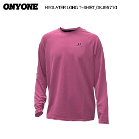 ONYONE（オンヨネ）HYGLATER LONG T-SHIRT（ハイグレーター ロングTシャツ）OKJ95710 / 956：MAGENTA【2024/アウトドアTシャツ】