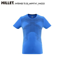 MILLET（ミレー）INTENSE TS SS（インテンス Tシャツ ショートスリーブ）MIV9741-N4333/SKY DIVER【2024/ランニングTシャツ】