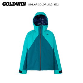 2024-25 GOLDWIN（ゴールドウィン）Similar Color Jacket（シミラー カラージャケット）/ G13302-LZ/ブルーコーラルxカプリブリーズ-【スキージャケット/数量限定】
