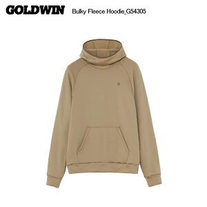 GOLDWIN(ゴールドウィン)Bulky Fleece Hoodie(バルキーフリースフーディ)/ G54305-GT/グレイッシュトープ-【ミドルジャケット/数量限定】