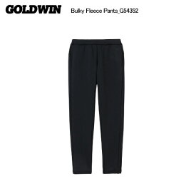 GOLDWIN（ゴールドウィン）Bulky Fleece Pants（バルキーフリースパンツ）/ G54352-BK/ブラック-【ミドルパンツ/数量限定】