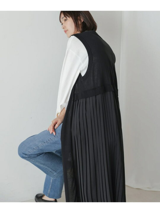 楽天市場】【SALE／50%OFF】バックプリーツジレ Bou Jeloud バブ 