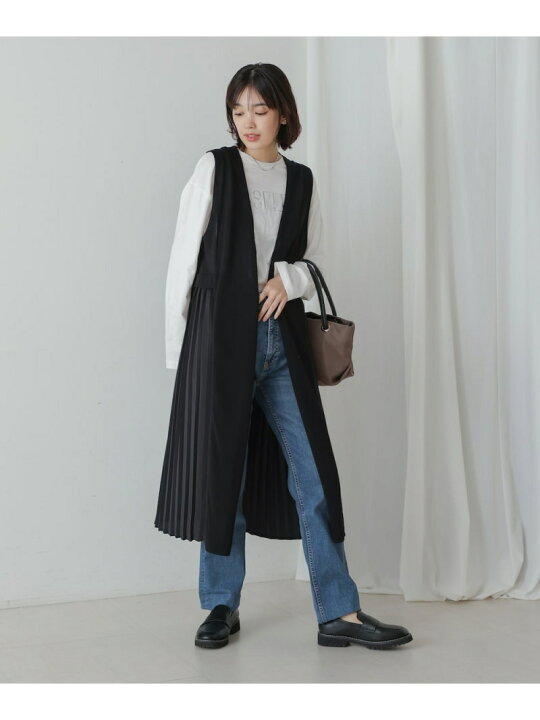 楽天市場】【SALE／50%OFF】バックプリーツジレ Bou Jeloud バブ 