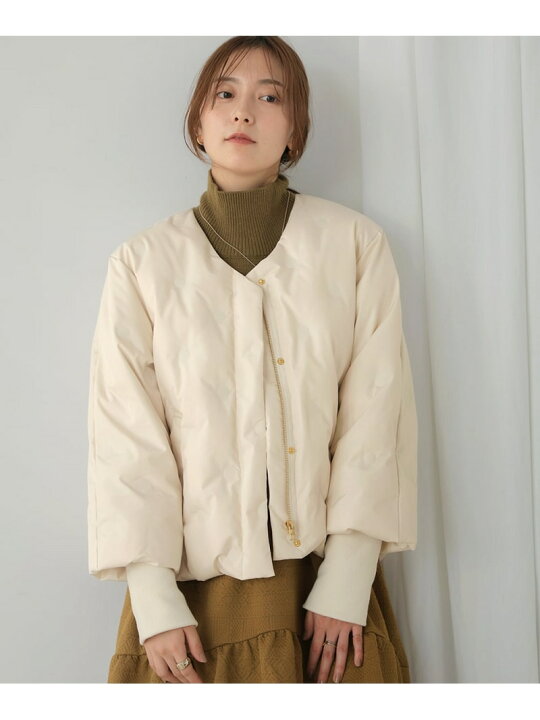楽天市場】【SALE／20%OFF】サークルヒートボンディングノーカラー 