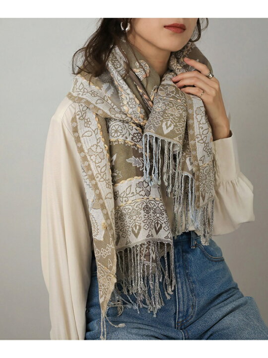 楽天市場】【SALE／20%OFF】インド刺繍ストール Bou Jeloud バブ 