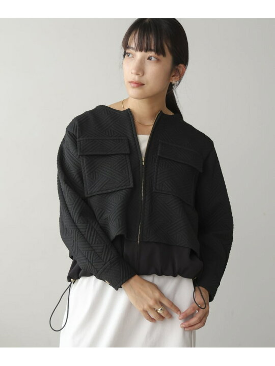 楽天市場】【SALE／20%OFF】ふくれジャカードブルゾン Bou Jeloud バブ 