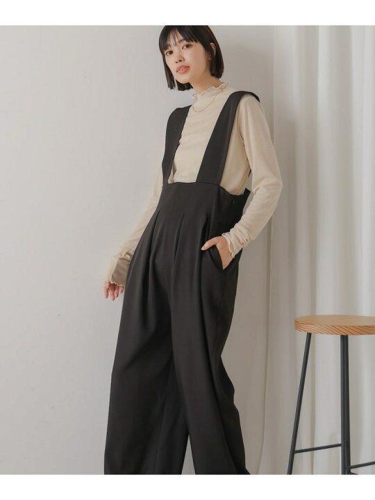 楽天市場】【SALE／39%OFF】【WEB限定】ハイウエストサロペット Bou 
