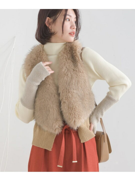 楽天市場】【SALE／50%OFF】エコファー*ニットコンビジレ Bou Jeloud  