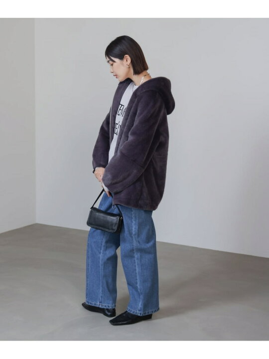 楽天市場】【SALE／25%OFF】フェイクファーコート Bou Jeloud バブ