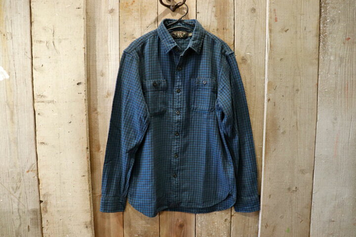 楽天市場】RRL(ダブルアールエル ラルフローレン)インディゴ ツイル 
