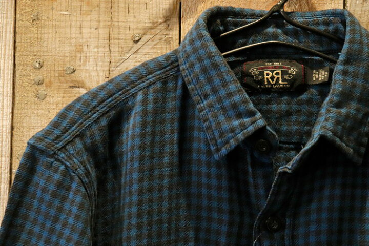楽天市場】RRL(ダブルアールエル ラルフローレン)インディゴ ツイル 