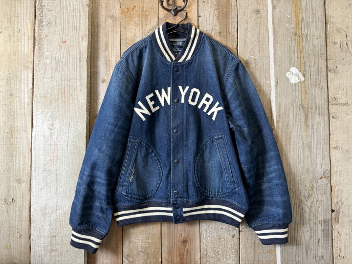 楽天市場】Polo Ralph Lauren(ポロ ラルフローレン)ヤンキース デニム 