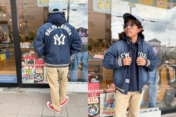 楽天市場】Polo Ralph Lauren(ポロ ラルフローレン)ヤンキース デニム 